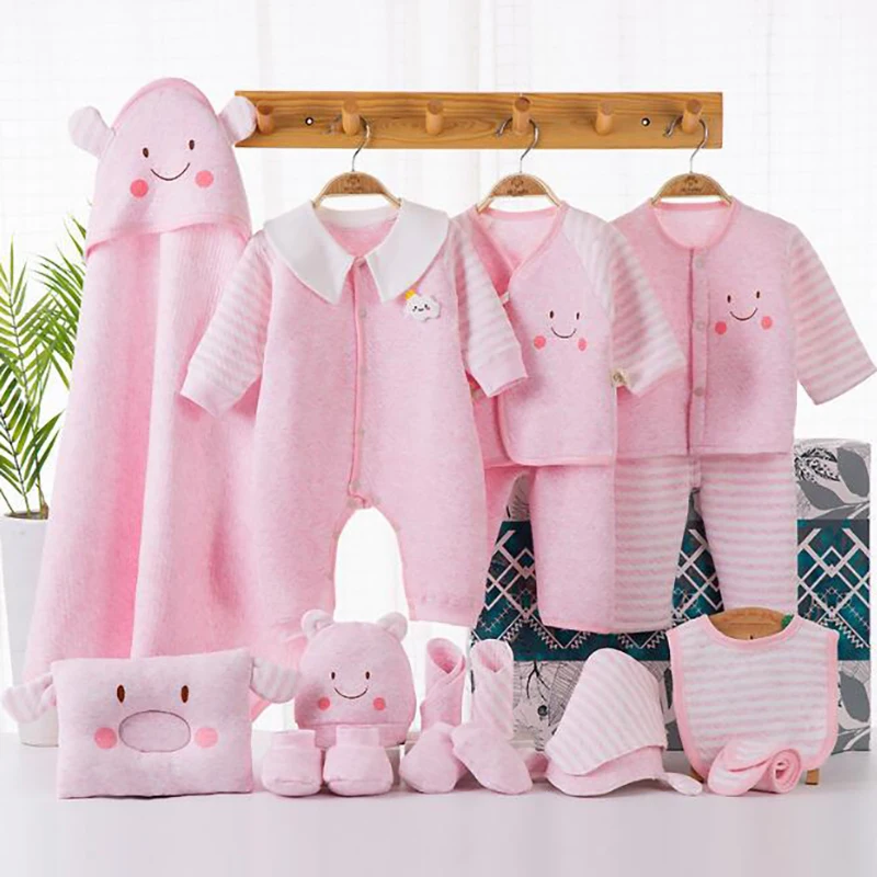 

Cotton Newborn Baby Clothes Spring Autumn Baby Boy Clothing Set Cute Print Baby Shirt Set Clothes Outfit Gift YKQ037