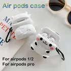 Чехол для Air pods, защитный чехол для bluetooth гарнитуры airpods 12 Pro, чехол для новых коров и яблок airpods pro