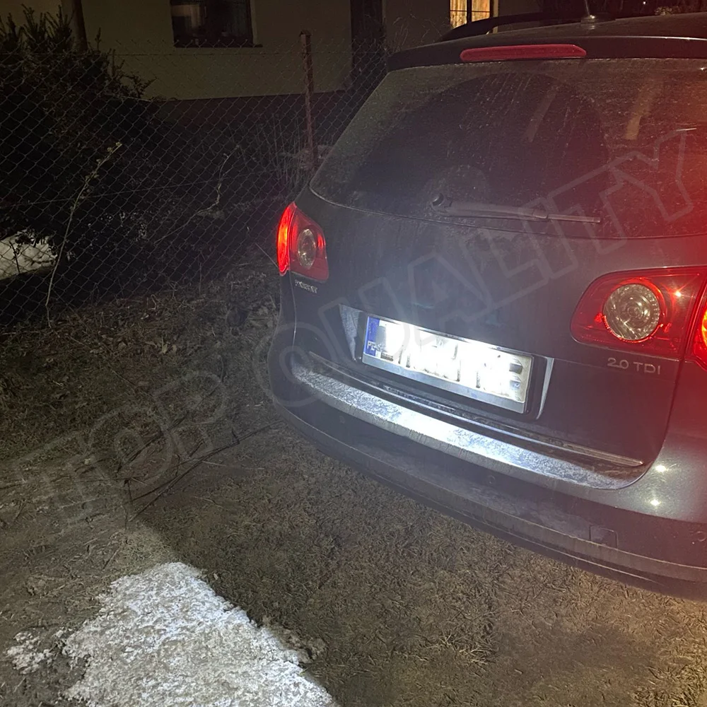 Светодиодные лампы для номерного знака VW Passat Caddy 3 Golf MK5 Plus Transporter T5 Touran Jetta |