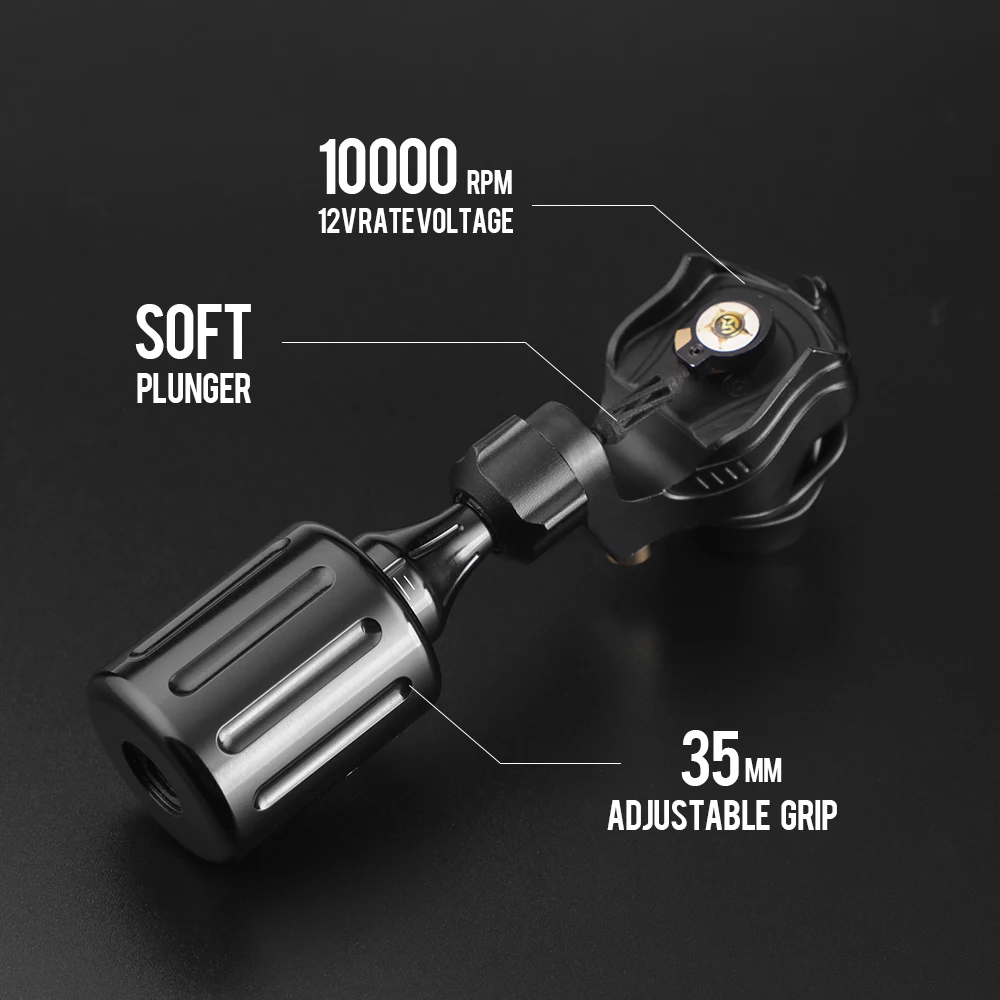 Вращающаяся тату-машинка с ЧПУ Ранняя татуировка рукоятками картридж высокого