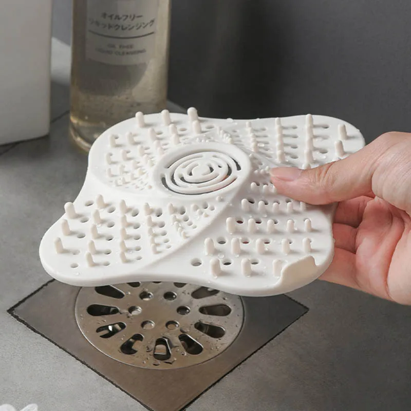

Accessories Bathroom Shower Strainer Hair Catcher Kitchen Covers Anti-blocking Trap Filter Drain Stopper Floor Sink