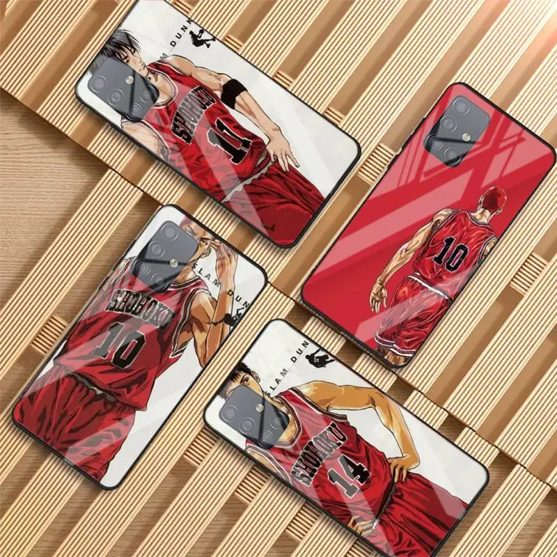 

Slam Dunk Phone Case For Samsung S6 7 Edge Plus 8 9 10 Plus Note8 9 10pro 10E S20 Plus UltraTempered Glass