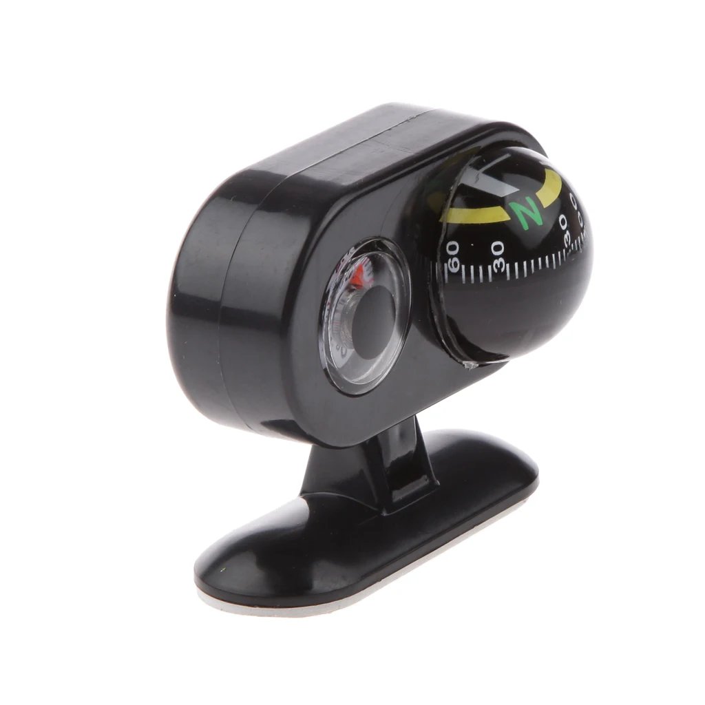 Outdoor Removable 2 In 1 Car Compass Thermometer Caravan Truck Navigation |