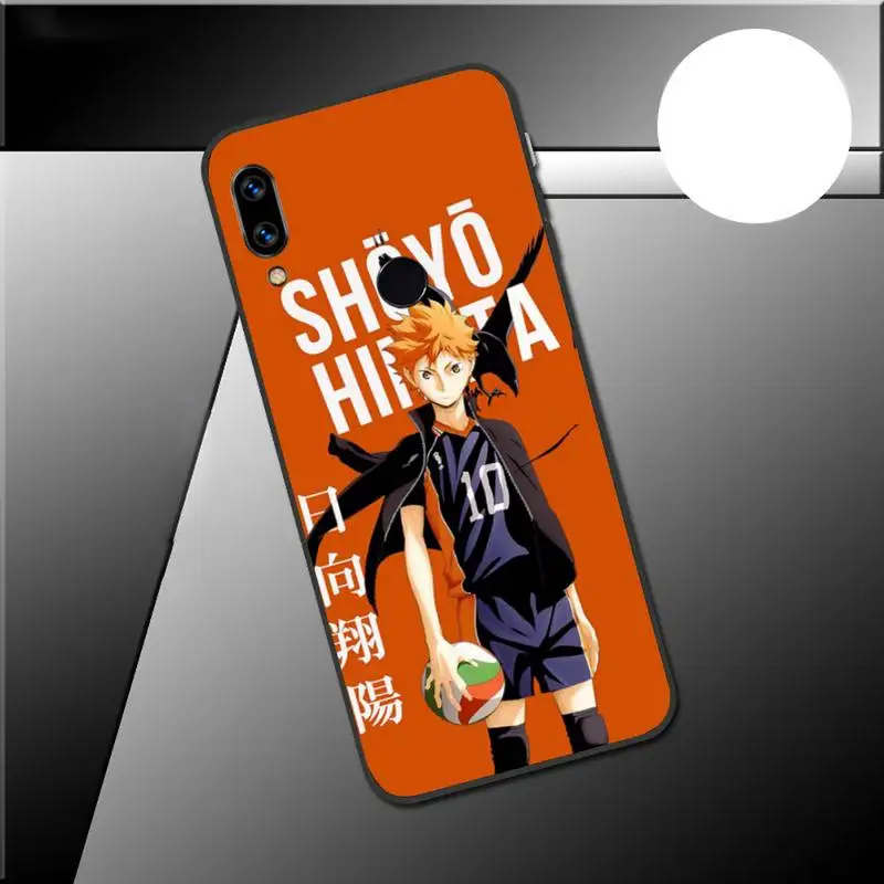 

Haikyuu Hinata Attacks Anime Phone Case For Xiaomi Redmi 7 9t a3 9se k20 mi8 max3 lite 9 note 8 9s 10 pro