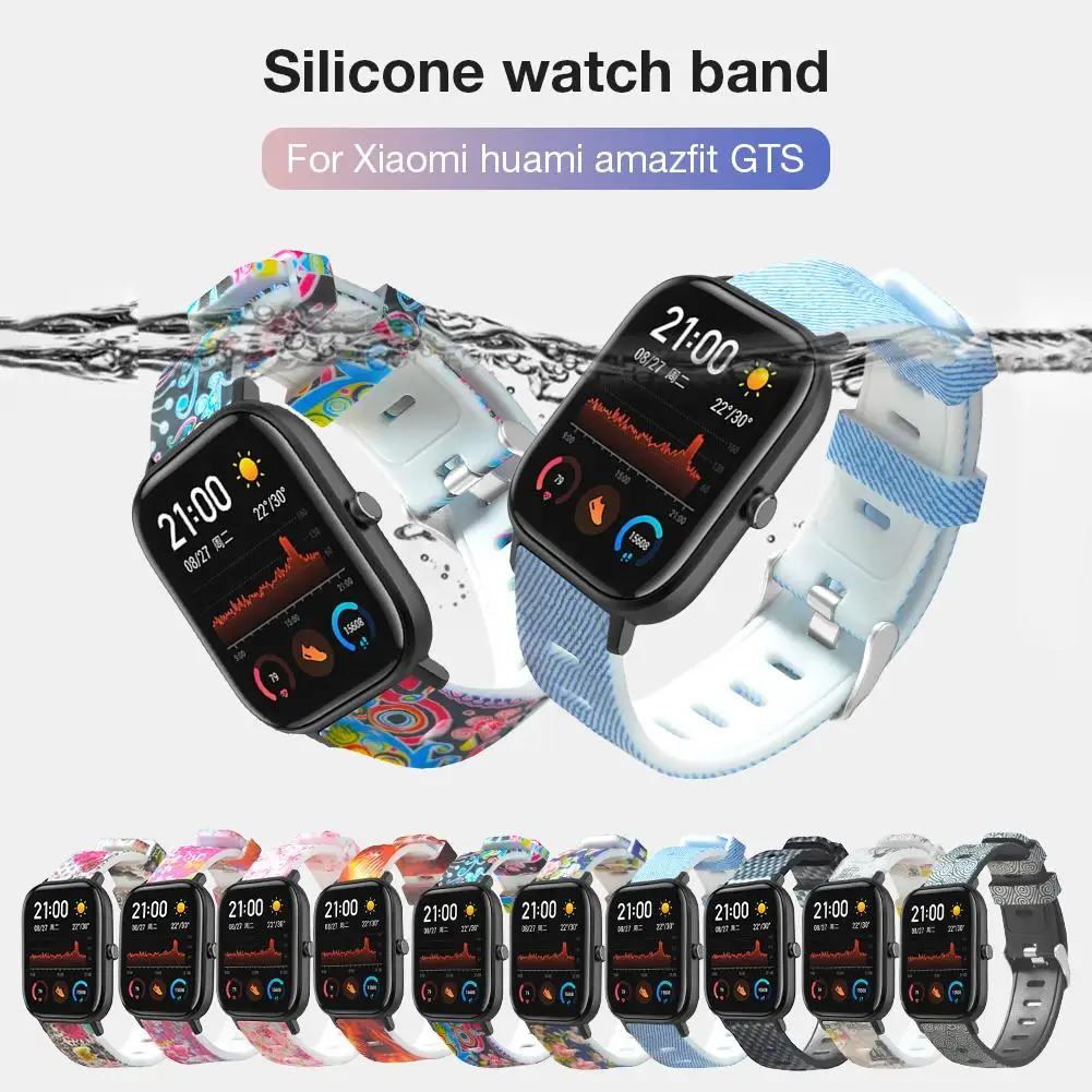 Смарт-часы для Xiaomi Huami Amazfit GTS сменный ремешок для наручных часов браслет ремешок силиконовый браслет ремешок аксессуары