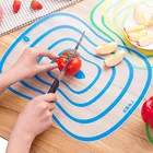 Кухонные гаджеты 1 шт. пластиковая разделочная доска матовая разделочная доска кухонная разделочная доска инструменты для овощей и мяса кухонные аксессуары