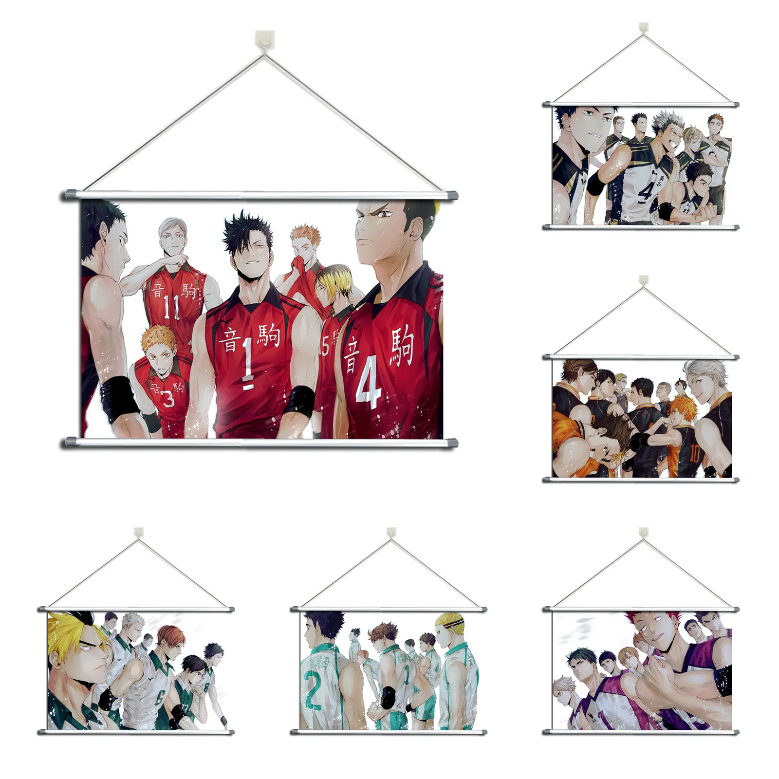

Haikyuu!! Alloy Fabric Wall Poster Scroll