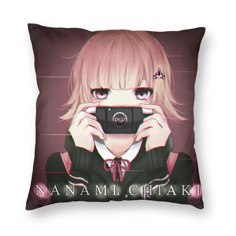 

Наволочка Danganronpa Chiaki Nanami 40x40 см для гостиной Harajuku аниме Манга Современная наволочка квадратная Подушка Чехол