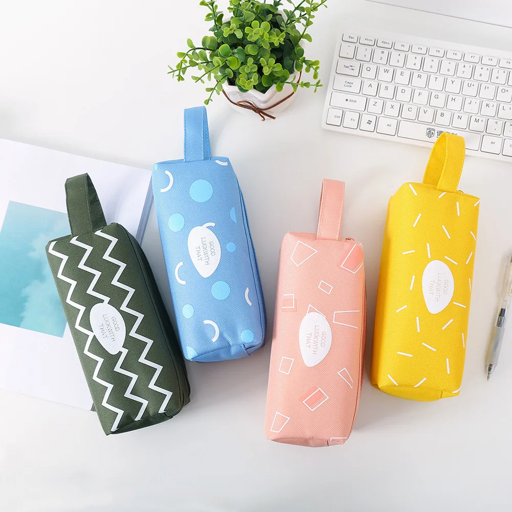 Новый Стиль Геометрическая серия большой объем Карандаш Чехол креативный