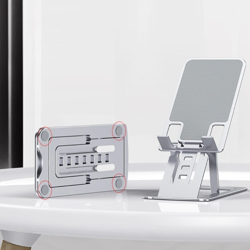 P82F Регулируемый сотовый телефон/Планшеты стенд Нескользящие док-станции для