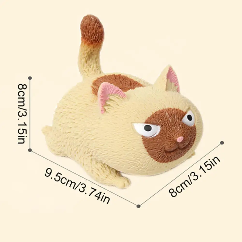 

1pcs Antistress Ball Mini Squeeze Toy Squishy Cat Cute Kawaii Doll Squeeze Stretchy Animal Healing Stress Hand Fidget Vent Toys