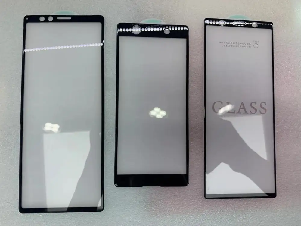 50 шт. 3D изогнутые края Asahi для Sharp AQUOS R3/Sense 3 LITE 3/Sense plus/ZERO 2 полное покрытие клеевое