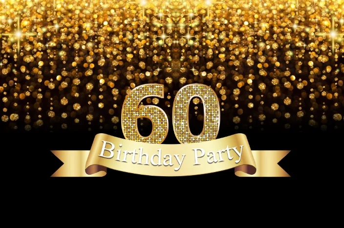 NWH06692 Счастливый 30th 40th 50th 60th День Рождения Вечеринка Золотой горошек праздник плакат ПОРТРЕТНАЯ ФОТОГРАФИЯ фоновая фотосъемка - Цвет: NWH06692