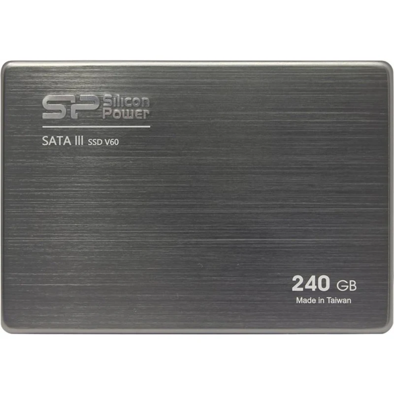 Твердотельный накопитель Silicon Power V60 SP240GBSS3V60S25 SSD 2.5&quot 240GB SATA III|Внутренние