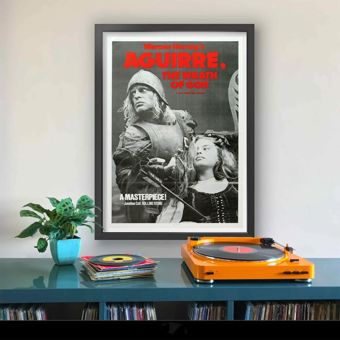 

Aguirre, гнев Бога, кино, холст, плакат, дом, картины для украшения стен (без рамки)