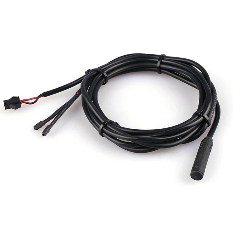 

6V Speed Sensor Black 1T2 Cable Taillight for Tongsheng TSDZ2 Mid Drive Motors