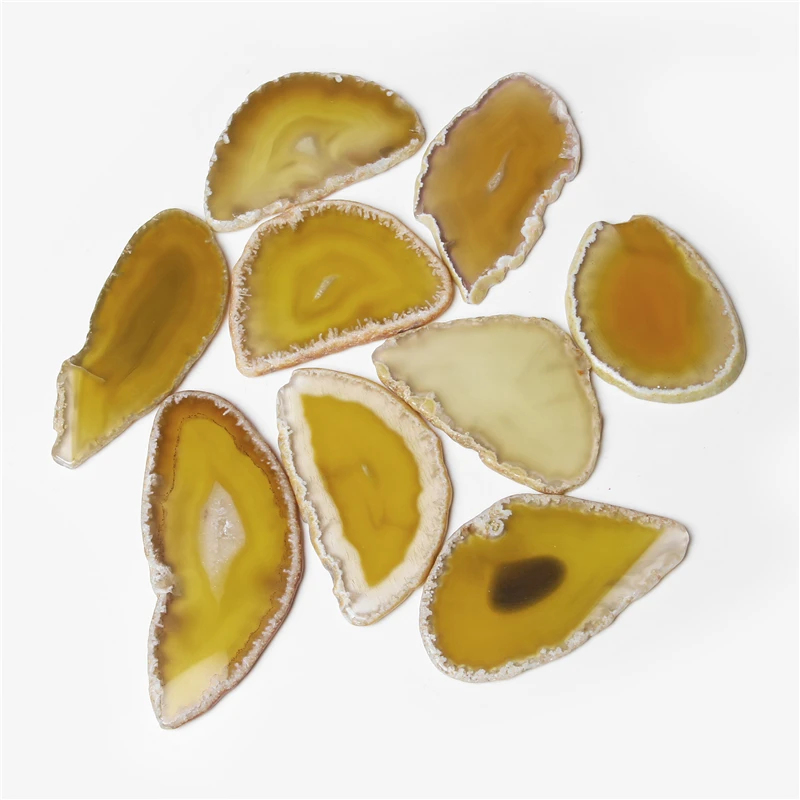 

Натуральные срезы агата 50-80 мм vinswet