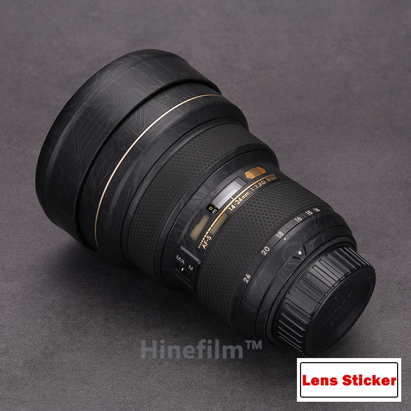 

1424 Lens / 14-24F2.8 Lens Vinyl Decal Skin Anti Scratch Wrap Cover for Nikon AF-S Nikkor 14-24mm f/2.8G ED Lens Sticker Film