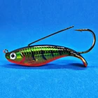 1 шт. опускается на дно рыболовной приманки VIB, 8,5 см рыбалка воблер, рыболовные снасти, 3D глаза Искусственные приманки жесткая приманка, лазерное тело похожая на настоящую рыболовные снасти