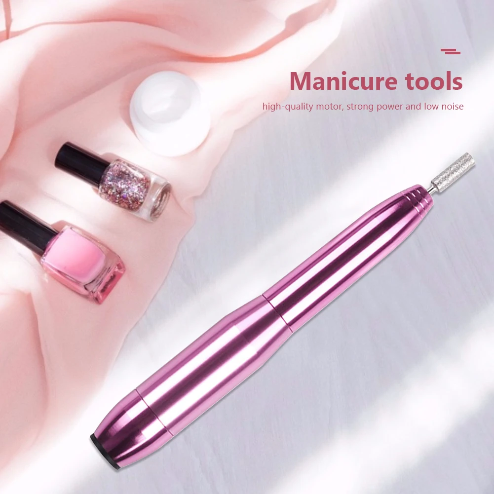 

Portable Electric Nail Drill Nail Polisher Machine Set Pen Manicure Machine Kit Electric Nail Sander Pedicure Manicure Kit