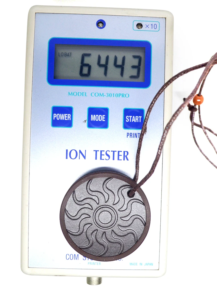 Тестовое видео 40 шт./лот скалярный био-Квант энергии 6000-7000 ионов подвеска