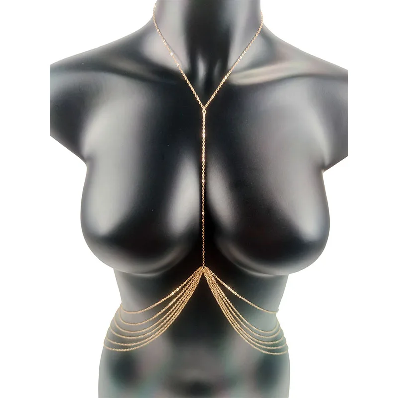 Женское бикини в стиле панк |