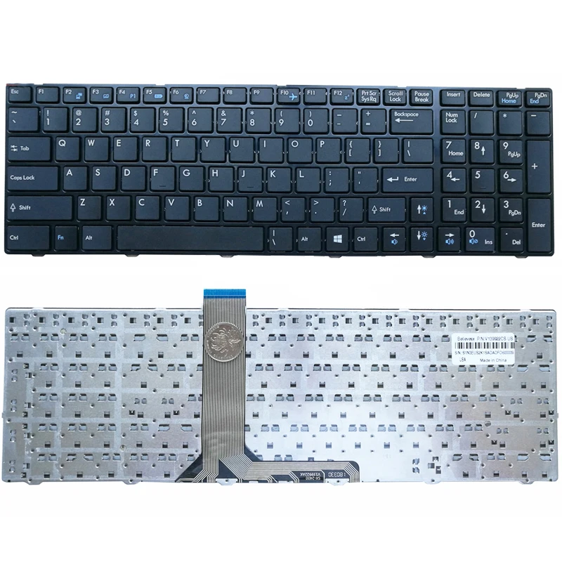 Новый английский для MSI GE60 2PL 403XCN 2PC 865XCN CX70 CX61 GP60 GP70 GE70 CR61 GX60 US клавиатура