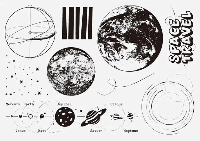 Moon phase прозрачный чистый силикон штамп/печать для DIY Скрапбукинг/фотоальбом декоративный прозрачный наборы штампов