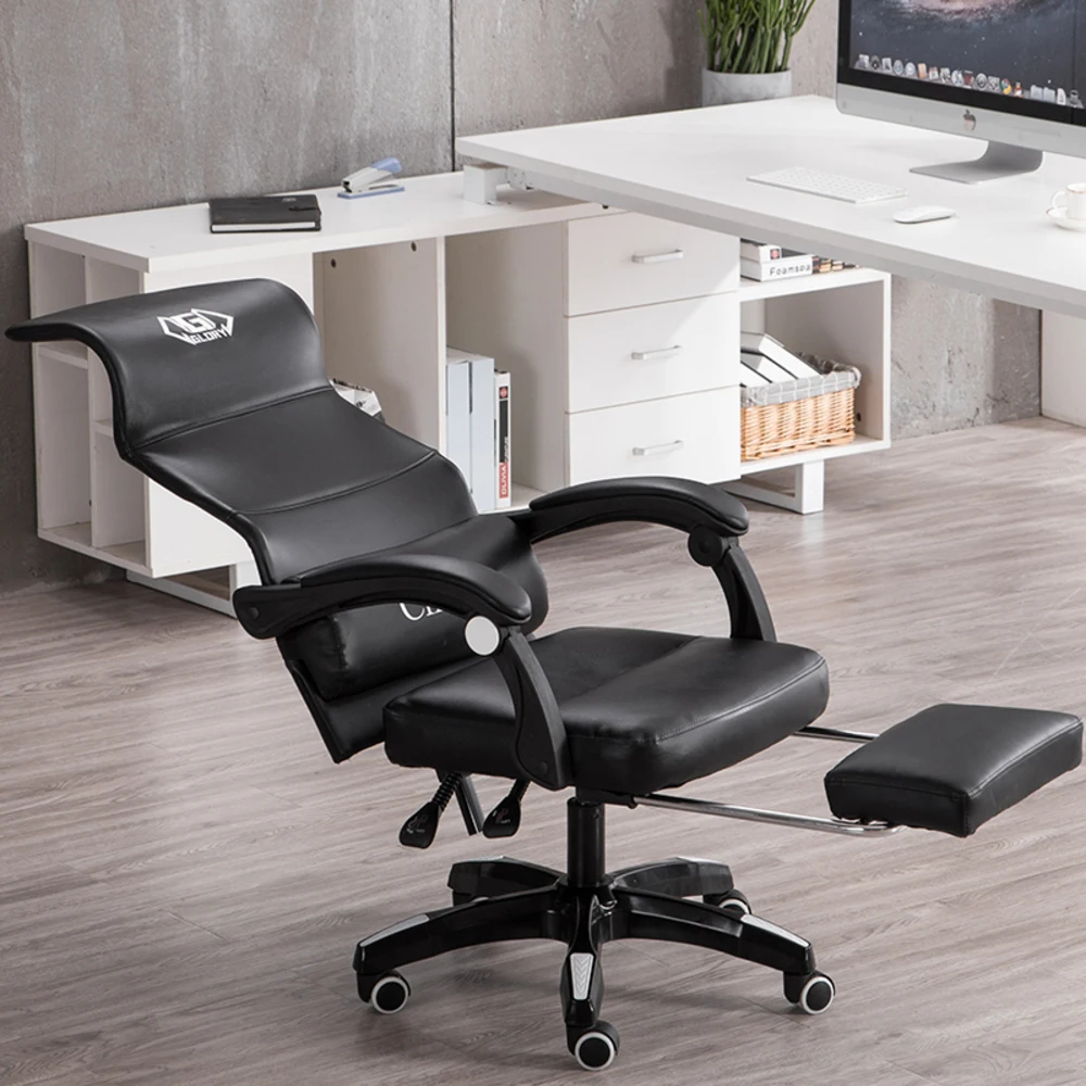 Computer Household Lift Swivel Ergonomic Boss Can Lie To Work Office Chair Gaming Game cadeira gamer RU | Мебель