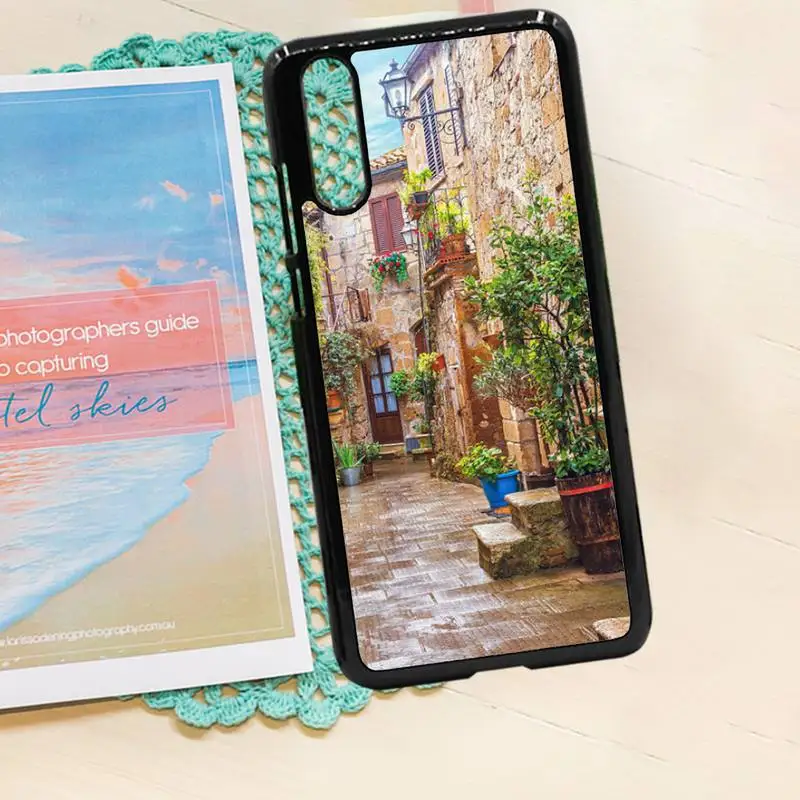 

Italy France London mediterranean travel Phone Case PC for iPhone 11 12 pro XS MAX 8 7 6 6S Plus X 5S SE 2020 XR
