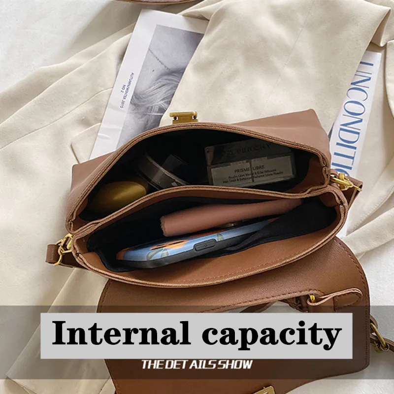 

High Quality Double Bay Messenger Bag Women 2020 Autumn Soft Leather Luxury Tote Bag Lady New Bestselling Portable Shoulder Bag
