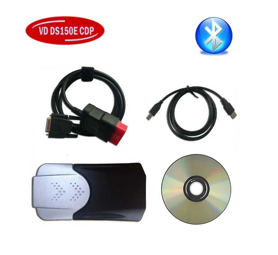 Новинка 2021 диагностические инструменты VCI vd ds150e cdp с bluetooth 2017.R3 генератор ключей