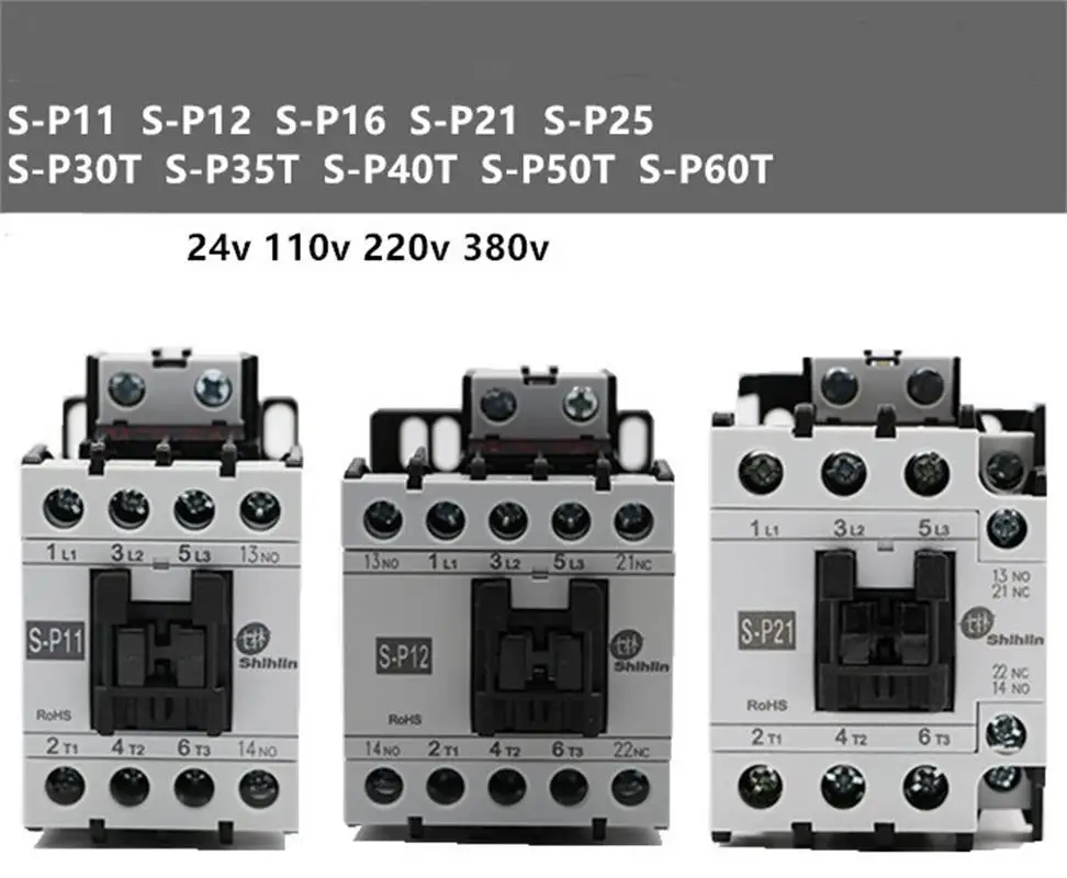 

Электромагнитный контактор переменного тока S-p11 s-p12 S-p15 S-p16 30t 30th 35t40t