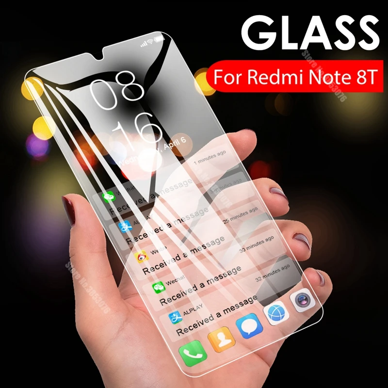 Прозрачное закаленное стекло для Xiaomi Redmi Note 8 T Pro 8A Защитная крышка экрана A Note8