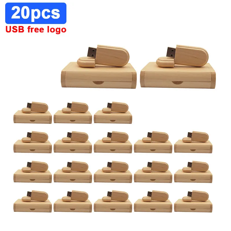 Usb-флеш-накопитель в деревянной коробке 128 ГБ 32 64 16 8 Гб | Компьютеры и офис
