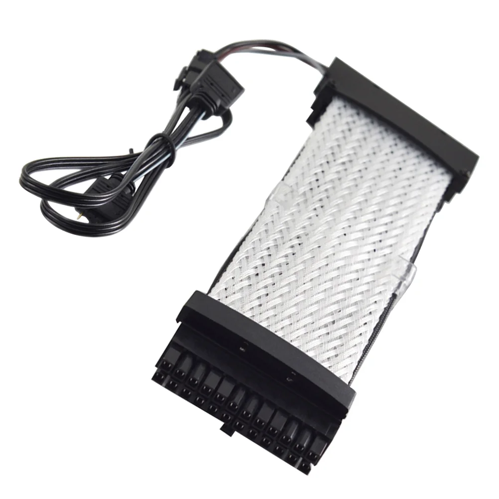 

RGB Extension Power Supply Replacement RGB PSU Cable MATX Power Cable Accessory
