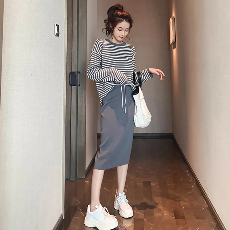 

Осенний элегантный повседневный модный легкий костюм для взрослых женщин в западном стиле