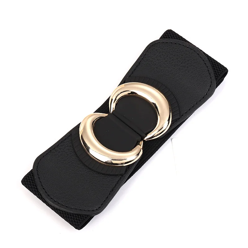 

Corset belt for women fashion wide stretch Elastic Cummerbund Waist Seal girdle dress ladies waistband Decorative Accessories