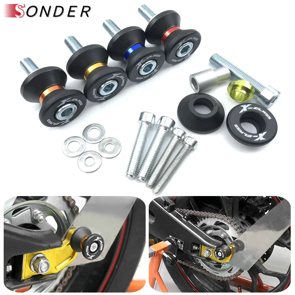 Motorcycle accessories Swingarm Sliders Spools For Suzuki GSXR GSX-R GSX-S 600 750 1000 K2 K3 K4 K5 K6 K7 K8 K9 K11 GSXR1300 | Автомобили