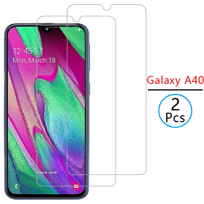 

protective glass for samsung a40 screen protector tempered glas on galaxy a 40 40a safety film samsun samsumg sansung samsunga40