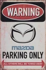 Mazda парковка только Mx3 3 Mx6 6, гаражная мастерская для автомобиля, металлическая фотолаборатория