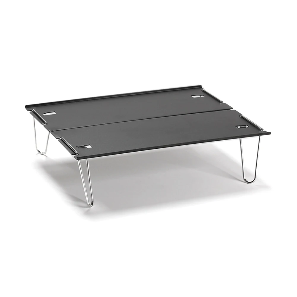 

Multifunctional Outdoor Camping Folding Table Furniture Aluminum Alloy Barbecue Desks Lightweight Tea Desk for Hiking Picnic