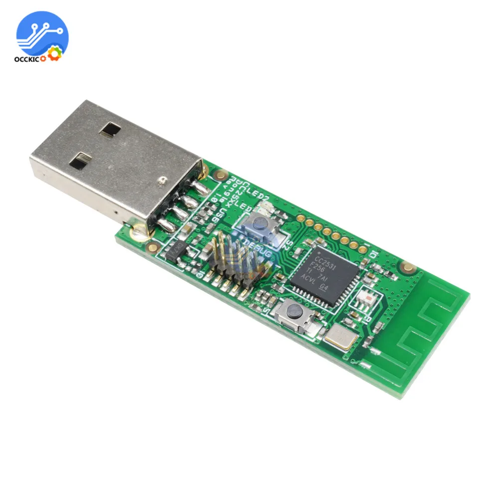 Беспроводная плата Zigbee CC2531 Sniffer модуль анализатора Packet Protocol высокоскоростной USB