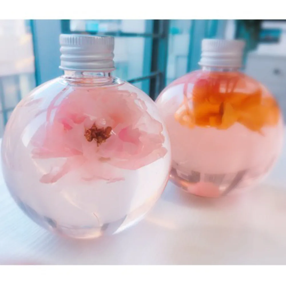 6 шт. креативная бутылка для воды с мячом наполненная рождественской елкой