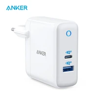 usb c charger anker 60w piq 3 0 gan tech dual port charger powerport atom iii 2 ports travel charger with a 45w usb c port