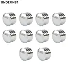 Болты с головкой мотоцикла, винтовая крышка, крышки, колпачки 7 мм-14,6 мм, внутреннее отверстие, болты, гайки для Harley Dyna Softail Twin Cam Chrome