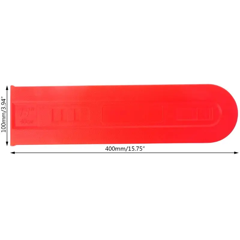 

16" Orange Chainsaw Bar Cover Guide Plate Protector Chain Guard Case for Agriculture Supplies Accessories 35ED