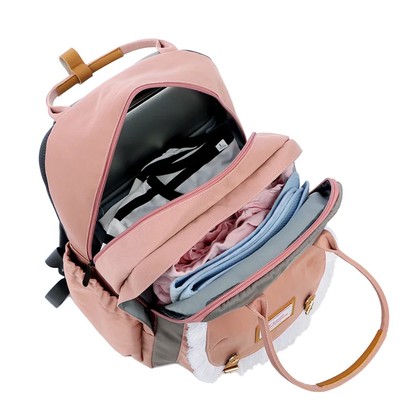 V-COOOL стильный большой мягкий подгузник сумка Рюкзак Водонепроницаемые эко-сумки