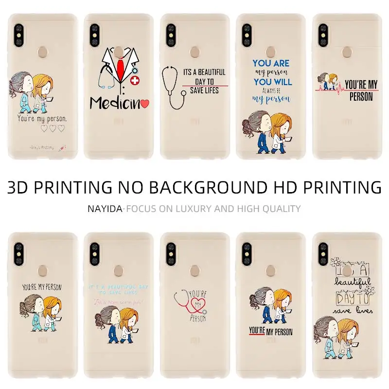 Мягкий силиконовый чехол для Xiaomi Redmi 9a 8a 7a 6a 5a 4a 9at 9Prime 9 8 7 6 5 K20Pro You Are My Person|Бамперы| |