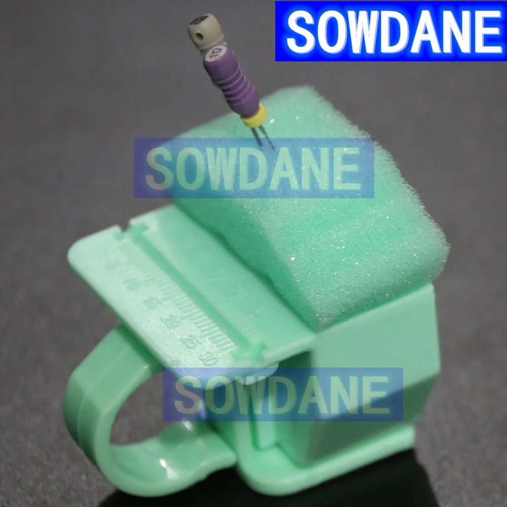 Стоматологическая пена эндо-кольцо на палец линейка Эндодонтический файл